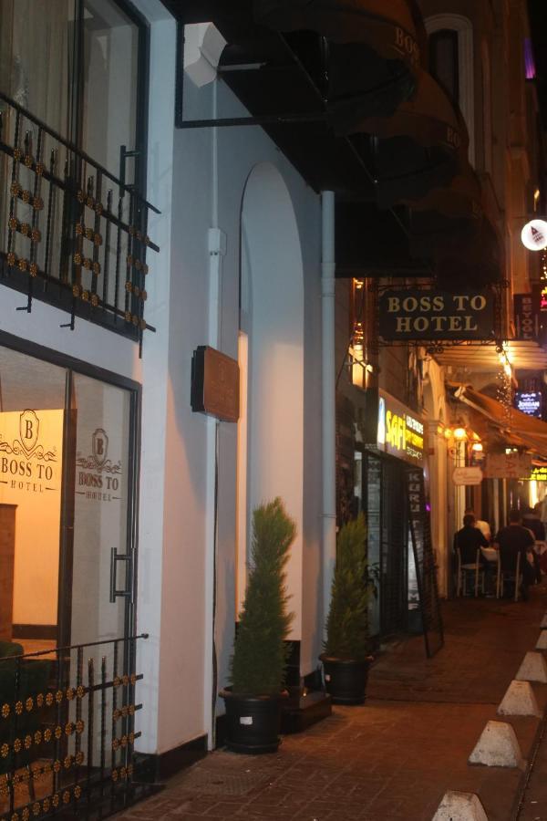 Hotel Boss To Taksim Estambul Exterior foto